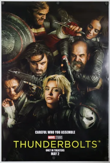 Discover Thunderbolts - original DS movie poster US Adv D/S 27x40 2024 Florence Pugh