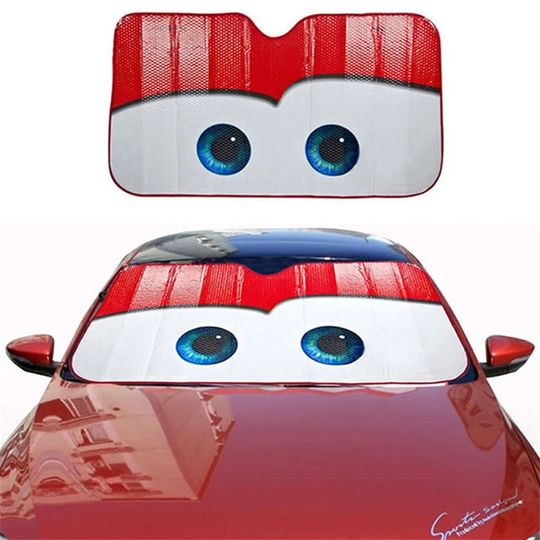 Discover Car Solar Protection Eyes HeatedCar Sunshade