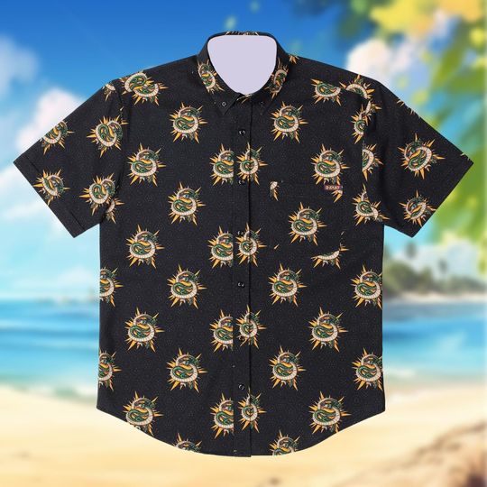 Discover Dragon Button Up Shirt, Shenlong Hawaiian Shirt, Anime Shirt, Summer Shirt