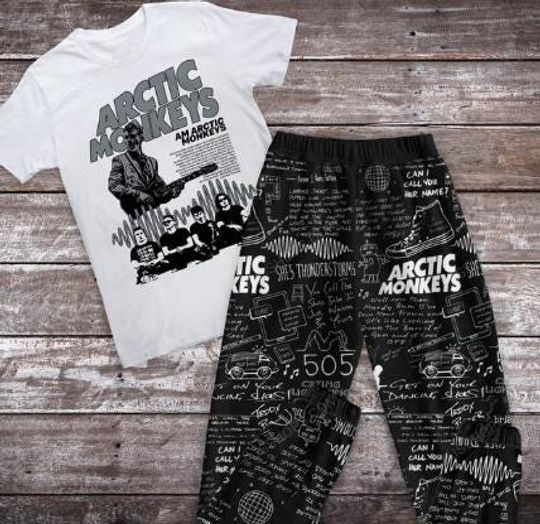 Discover Arctic Monkeys Pajamas Set, Arctic Monkeys Family Pajamas Set, Arctic Monkeys Pajamas for Adult and Kids