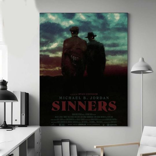 Discover SINNERS Imax (2025) Movie Poster - Wall Art - Gift