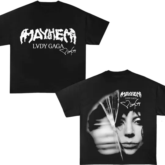 Discover Ld ga The Mayhem Ball Tour 2025 T Shirt, Ld ga Concert Tee, Gift for Fan