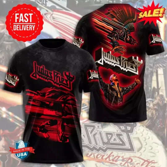 Discover Exclusive Judas Priest 2025 3D Shirt  Heavy Metal Apparel Great New