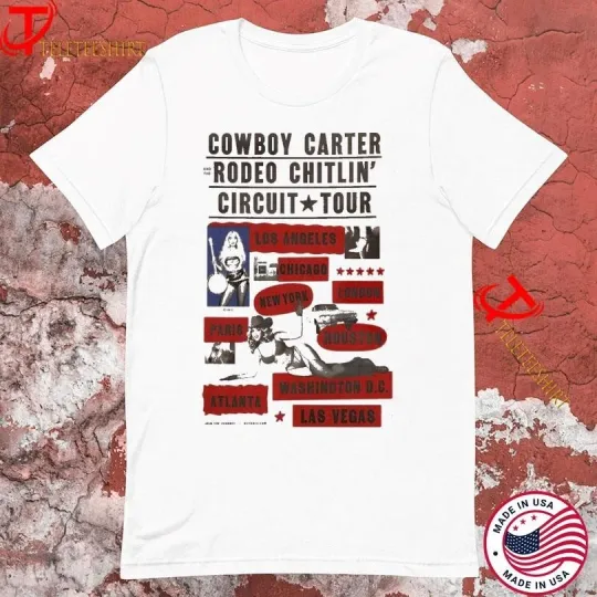 Discover Beyoncé Cowboy Carter And The Rodeo Chitlin’ Circuit Tour 2025 T-shirts