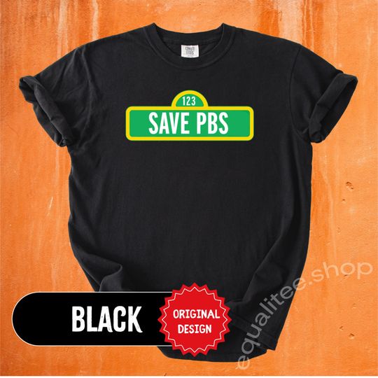 Discover Save PBS Shirt, Pro Public Television T-Shirt, Comfort Colors 1717