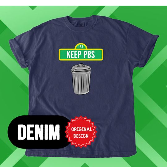 Discover Keep PBS Shirt, Pro Public Television T-Shirt, Comfort Colors 1717