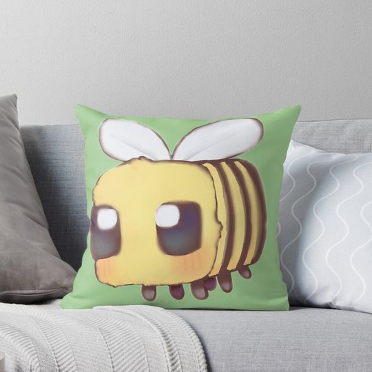 Discover busy bee Pillow
