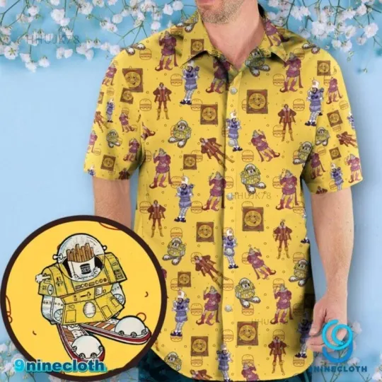 Discover Burgerr Kingg Commercial 1980 Vintage Hawaiian Shirt