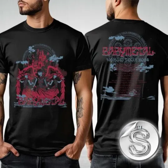 Discover Baby Metal World Tour Dates And Locations King Slayer Tee Two Sides Shirt