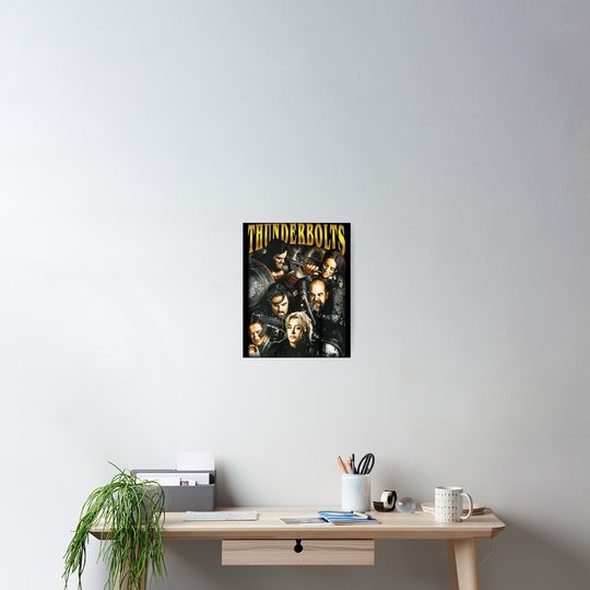Discover Thunderbolts Movie Retro Poster