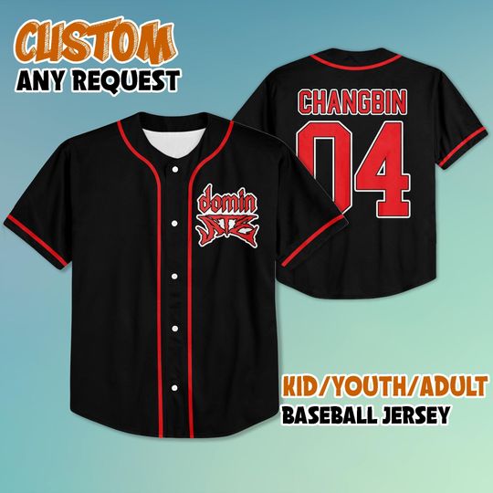 Discover Straykids DominATE Baseball Jersey, StrayKids DominATE World Tour 2025 Jersey