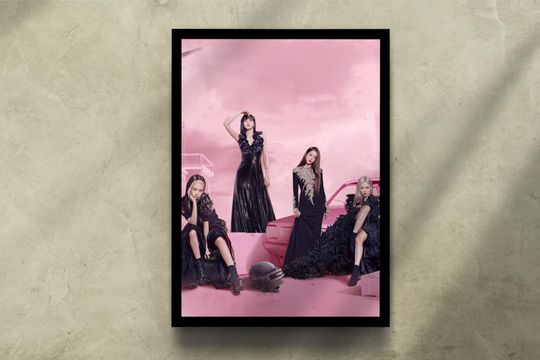 Discover Blackpink Poster Set  Jennie Lisa Jisoo Ros Wall Art