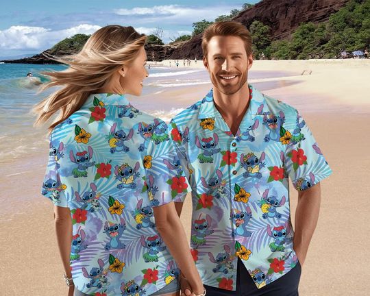 Discover Disneyyy Stitchh Hawaiian Shirt, Lilo and Stitchh Hawaiian Shirt