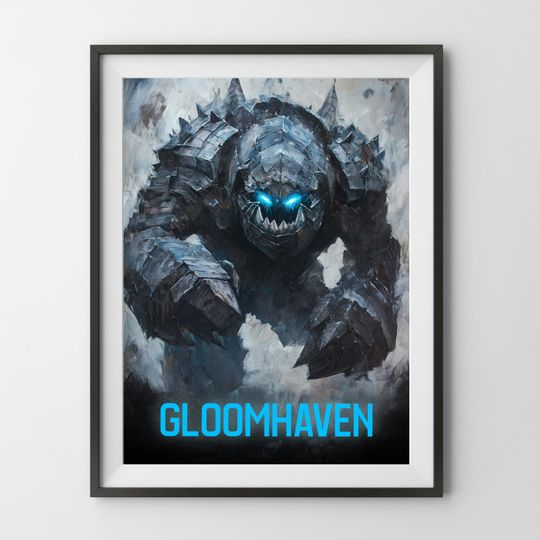 Discover Gloomhaven Board Game Poster