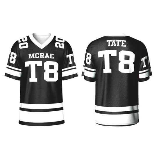 Discover Tate McRae Jersey S T8 McRae Football Jersey V-Neck