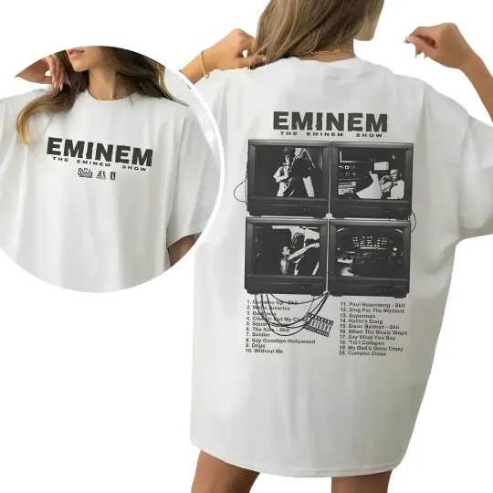 Discover Eminem Rap T Shirt Unisex S-3XL, Slim Shady Shirt, Gift for Fan, Hip Hop Shirt.