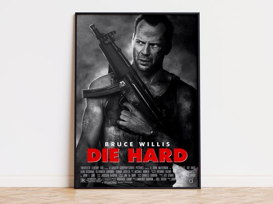 Discover Die Hard - Movie Poster | Digital Download | High Quality Ready To Print