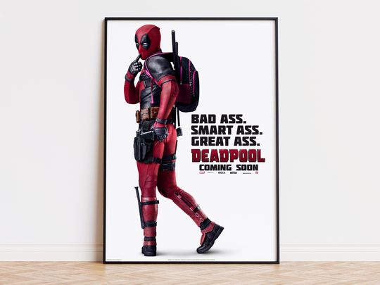 Discover Deadpooll - Movie Poster | Digital Download | High Quality Ready To Print