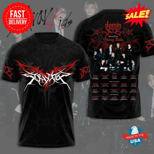 Discover Stray Kids 2025 3D Shirt Gift For Fan S-5XL M03