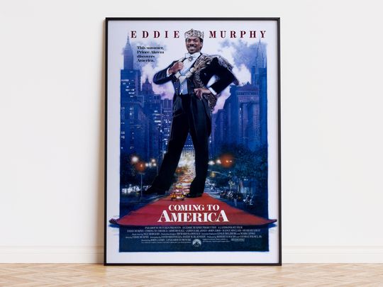 Discover Coming to America - Movie Poster | Digital Download | High Quality Ready To Print