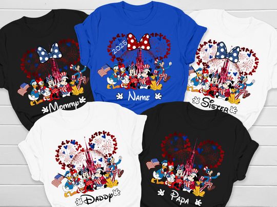 Discover Custom 4th Of July Shirts, Disneyyy Independence Day Shirt, Disneyyy 4th Of July Shirt