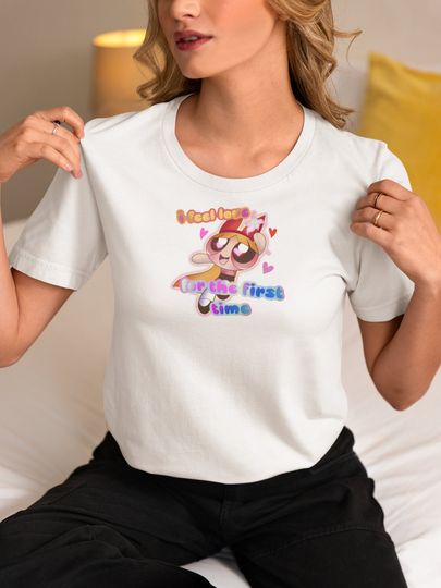 Discover Powerpuff Girls Valentines Day T-Shirt, Blossom In Love Shirt