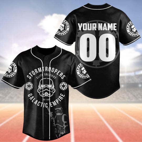 Discover Custom Stormtroopers Starr Warss Movie Jersey
