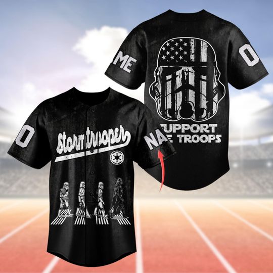 Discover Custom Stormtrooper Baseball Jersey