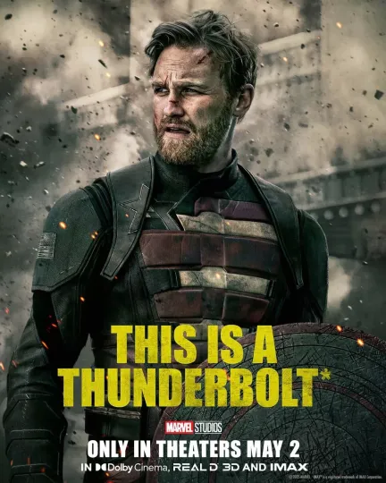 Discover Thunderbolts 2025 Movie Poster Wall Art