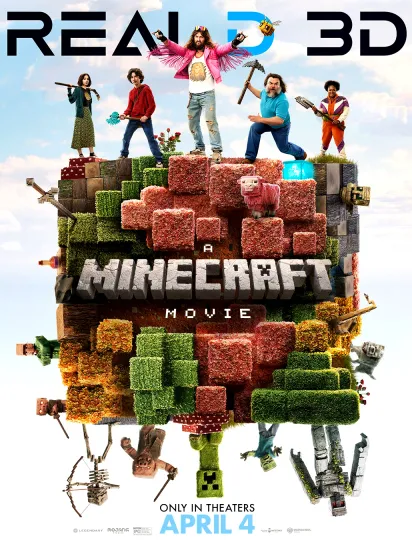 Discover A Minecraft Movie 11" x 14.5" Collector's Movie  Poster