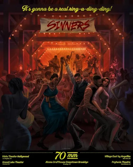 Discover Sinners 2025 Movie Poster Wall Art