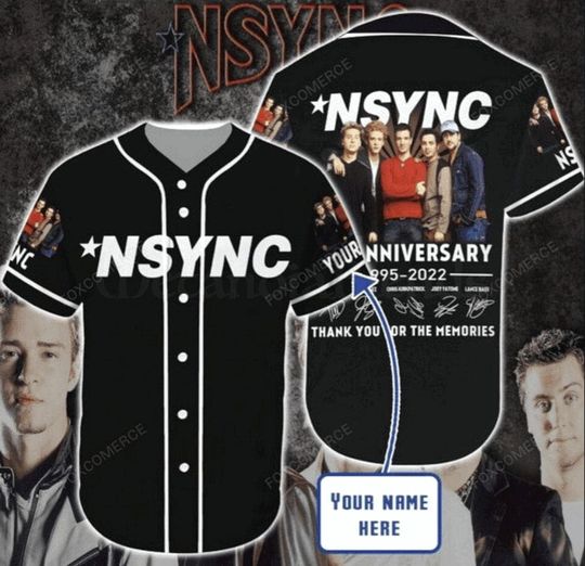 Discover NSYNC Baseball Jersey
