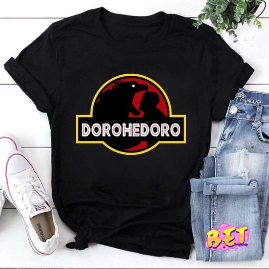 Discover Dorohedoro Kaiman Eat T-Shirt, Dorohedoro Shirt, Dinosaur Shirt