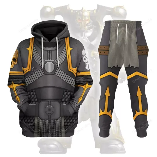 Discover Iron Warriors Legion Colour Scheme - Costume Cosplay Hoodie
