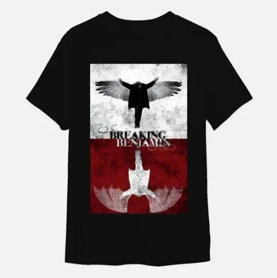 Discover Breaking Benjamin T-Shirt Gift For Fans All Size 2025 Tour