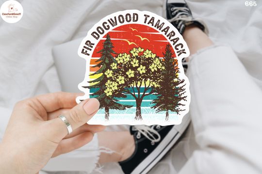 Discover FDT Anti Trump Tree Sticker, Anti MAGA, Anti Resist Sticker