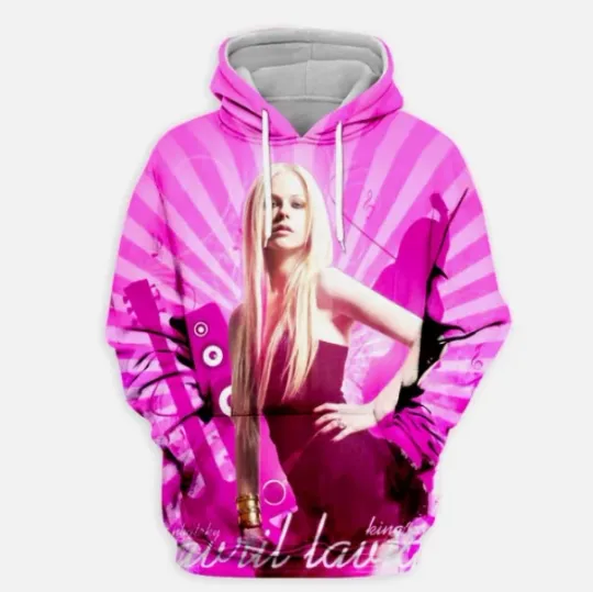 Discover Avril Lavigne 3D All Over Print Hoodie 3D