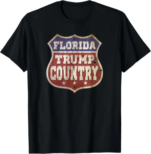Discover Trump 2024 Sign - Florida Trump Country - Trump 2020 T-Shirt