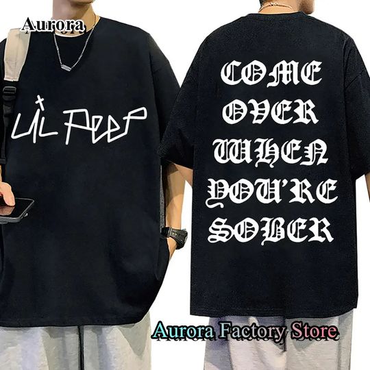 Discover Rapper Lil Peep Come Over When You're Sober Tour T-Shirt