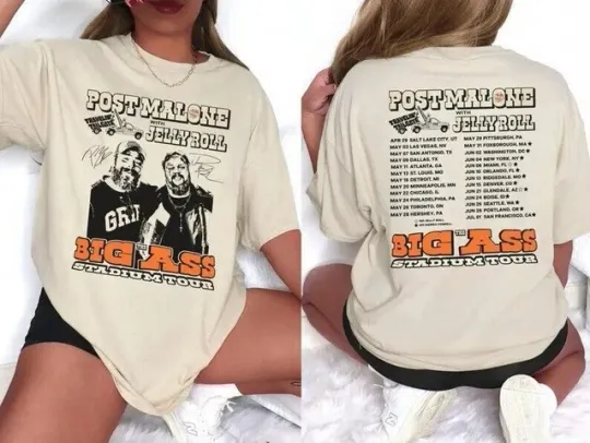 Discover Post Malone Posty 2025 Tour Shirt