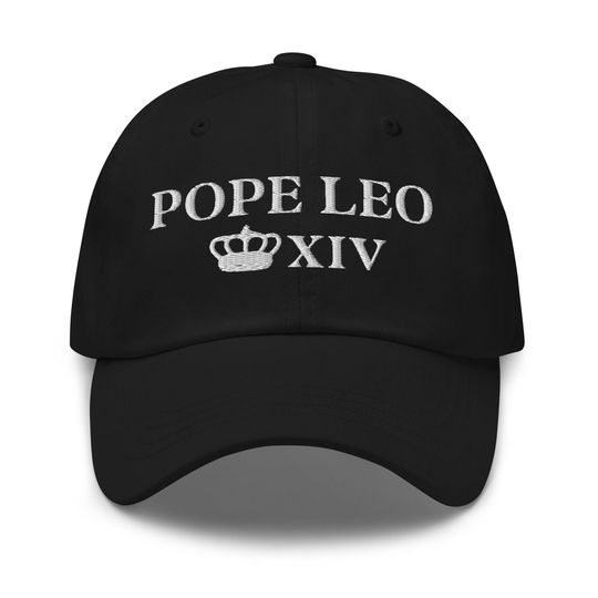 Discover Pope Leo XIV hat, Pope Leo hat, Leo XIV 2025 cap, Habemus Papam Pope Leo hat