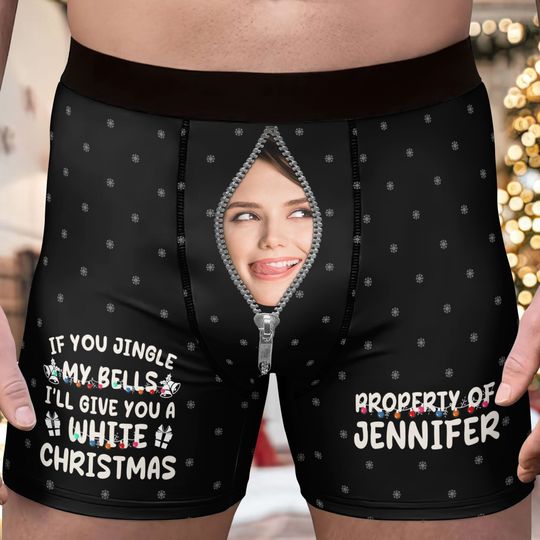 Discover If You Jingle My Bells I Promise You A White Christmas Custom Face