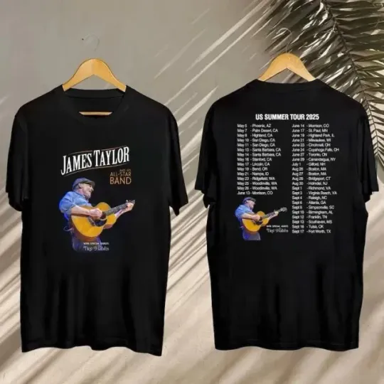 Discover James Taylor Summer Tour 2025 Shirt