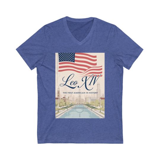 Discover Patriotic Tee, Celebrate Leo XIV Shirt, New Pope Shirt