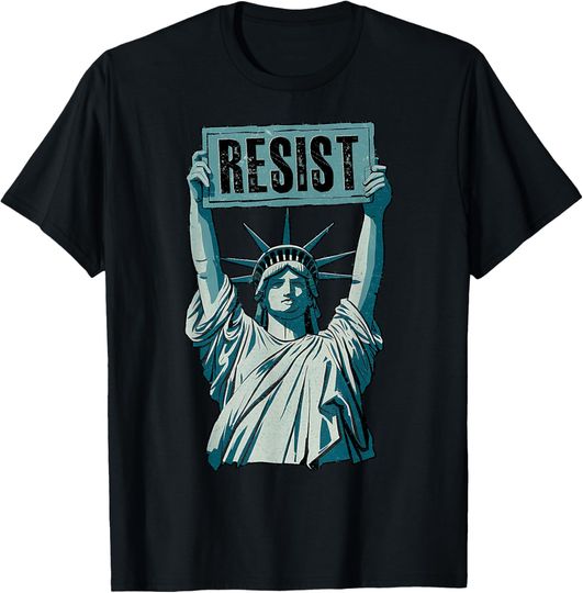 Discover Resist Fascism Protest Trump Anti Trump T-Shirt