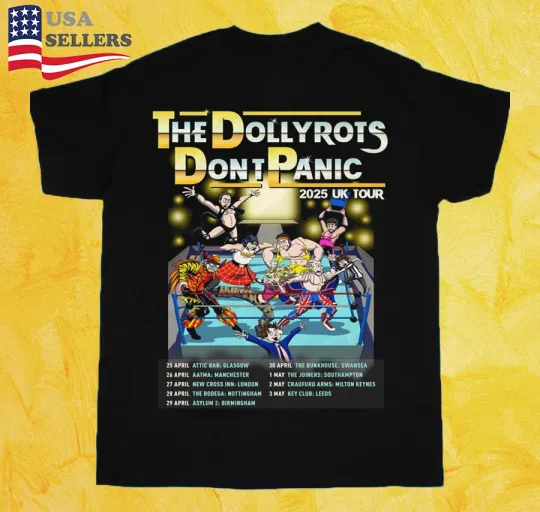 Discover The Dollyrots Tour 2025 Gift For Fans T-shirt