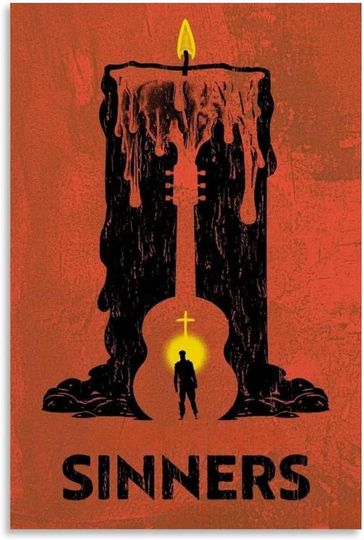 Discover Supernatural Horror 2025 Sinners Poster, Vintage Movie Poster