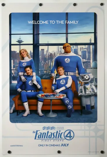 Discover Fantastic Four First Steps - original DS movie poster