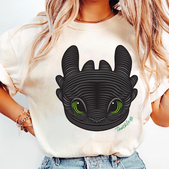 Discover How to Train Your Dragon 3 Hidden World Toothless T-Shirt