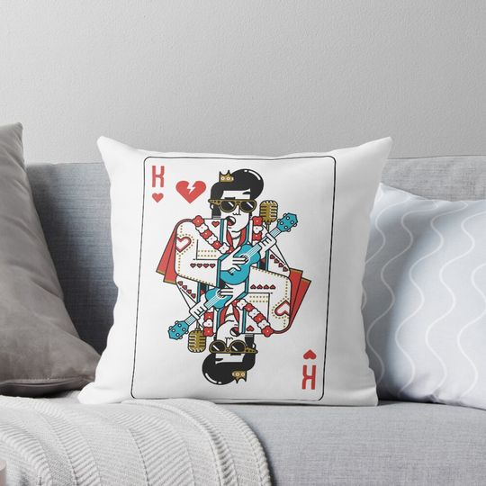 Discover Playing The King Pillow